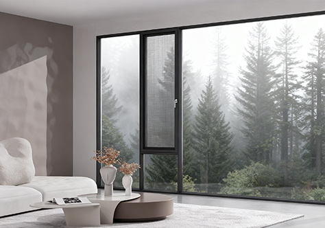 YJ100 Series Integrated screen window