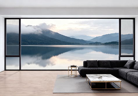 JJ100 Series Integrated Screen Window