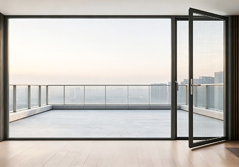 JJ110 Series Integrated screen door