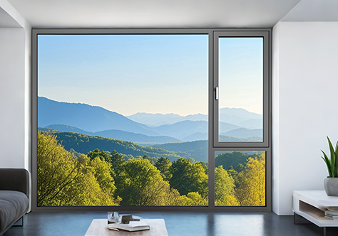 CJ85 Series Seamless Welded Surface Window