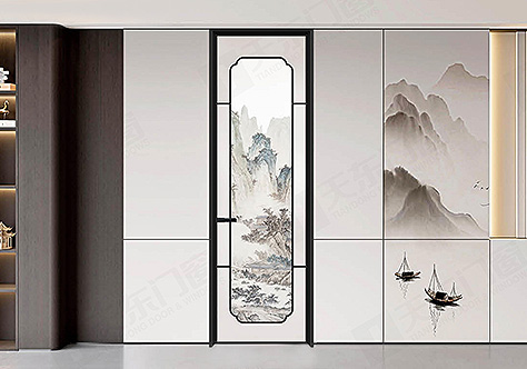 LTFG Narrow-frame Interior Casement Door